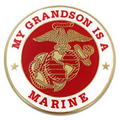 Military - U.S. Marine Corps Grandson Pin
